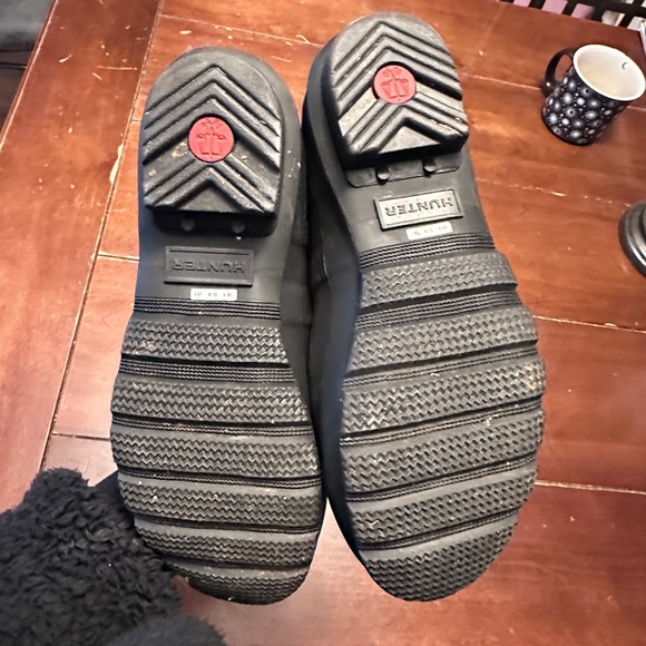 Hunter Tall Matte Black Rain Boots, size 8, with box - Picture 7 of 11